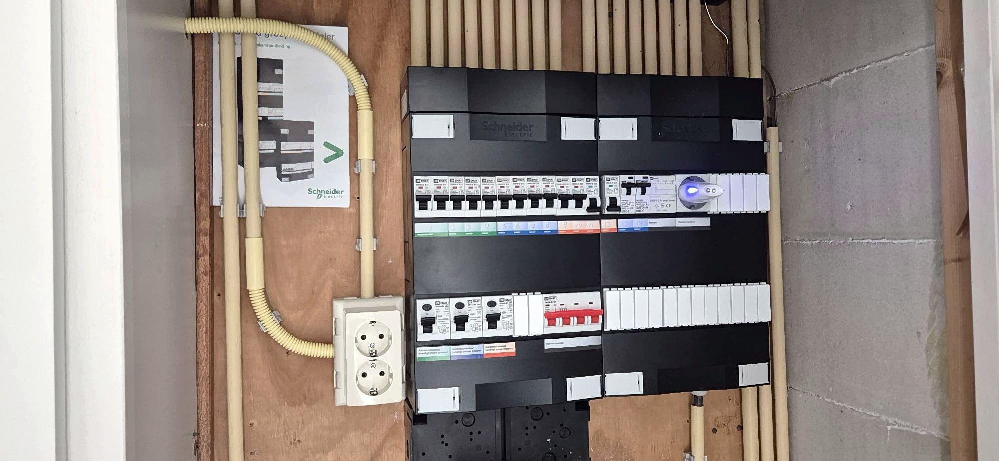 Uitgevoerd elektraproject van Werkhoven Electra
